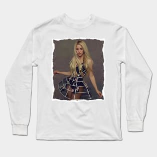 Shakira Shakira Colombia Long Sleeve T-Shirt